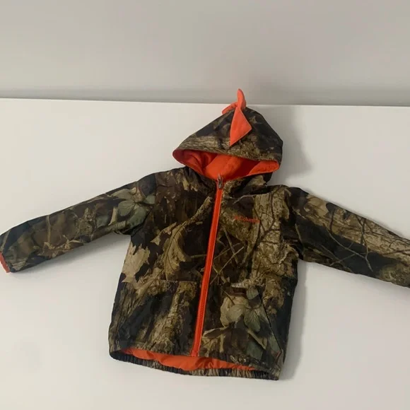 Jackets Coats Columbia Kids Dinosaur Camo Rain Jacket Size 4t